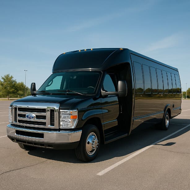 Pueblo Coach Bus Service 18 Passenger Minibus