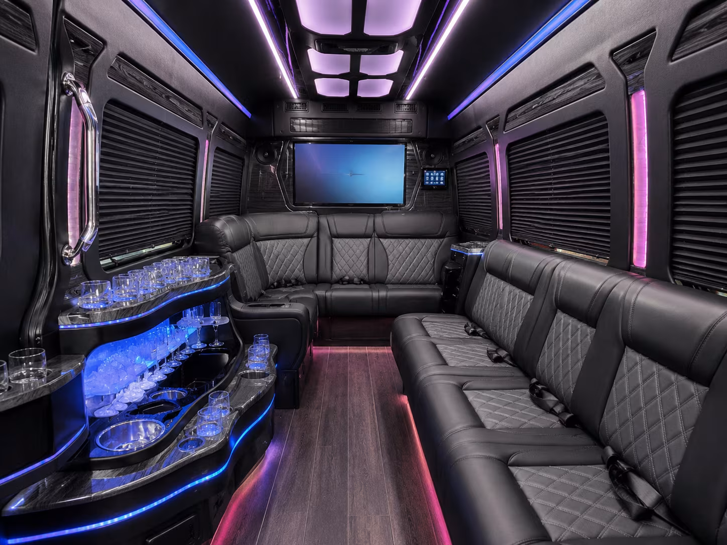 bus rentals for music festival weekends near pueblo colorado