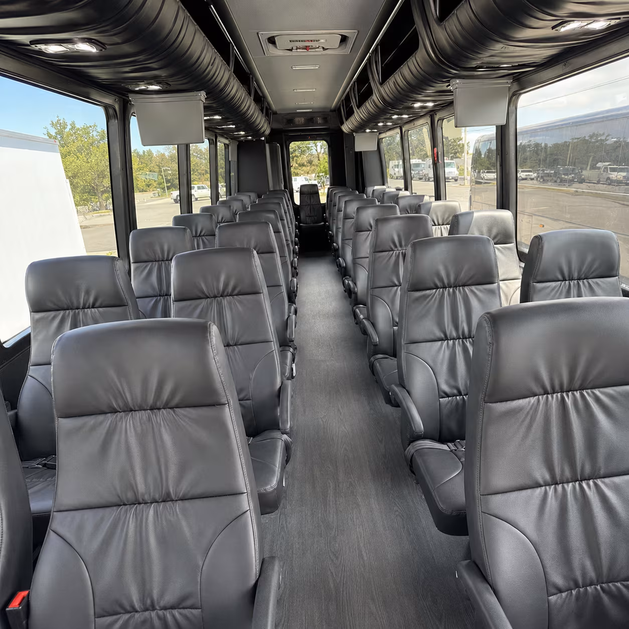 pueblo 25 passenger minibus inside