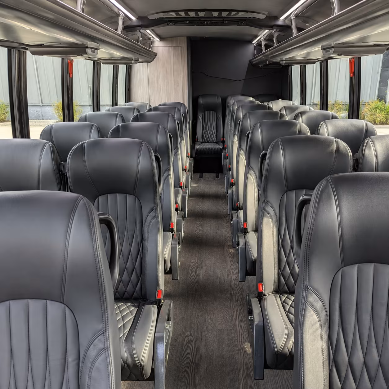 pueblo 28 passenger minibus inside