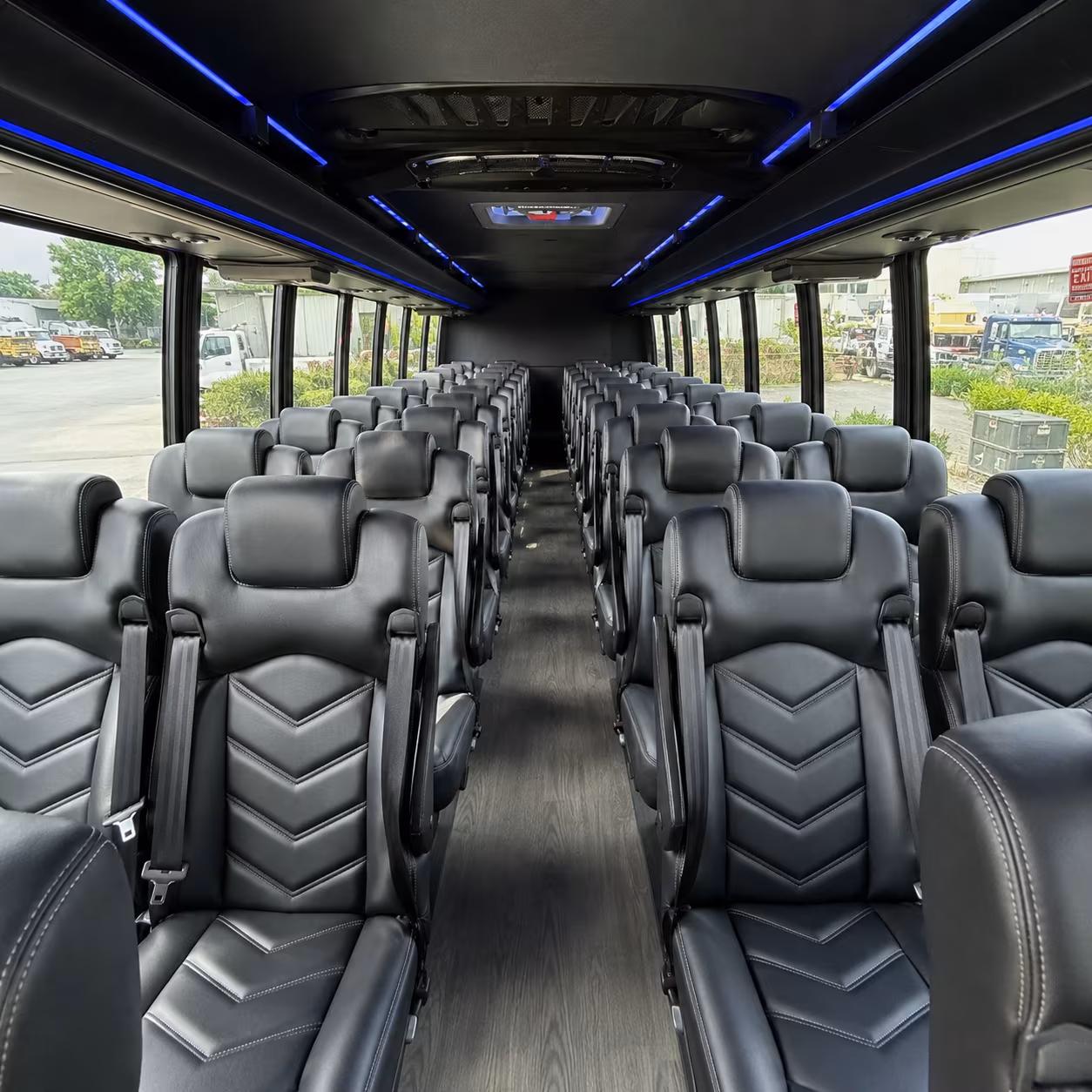 pueblo 30 passenger minibus inside