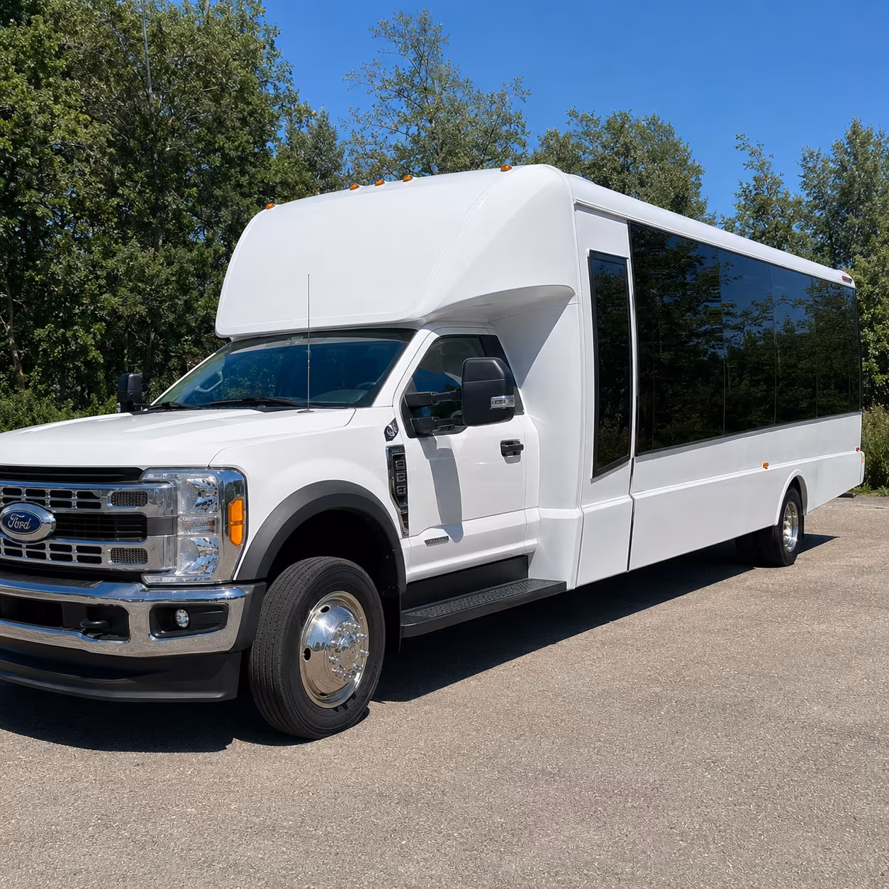 pueblo corporate transportation buses for training and conference travel