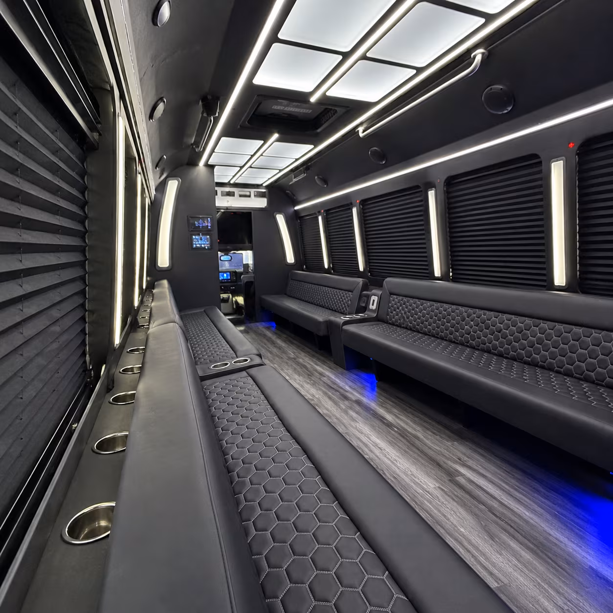 pueblo party bus inside
