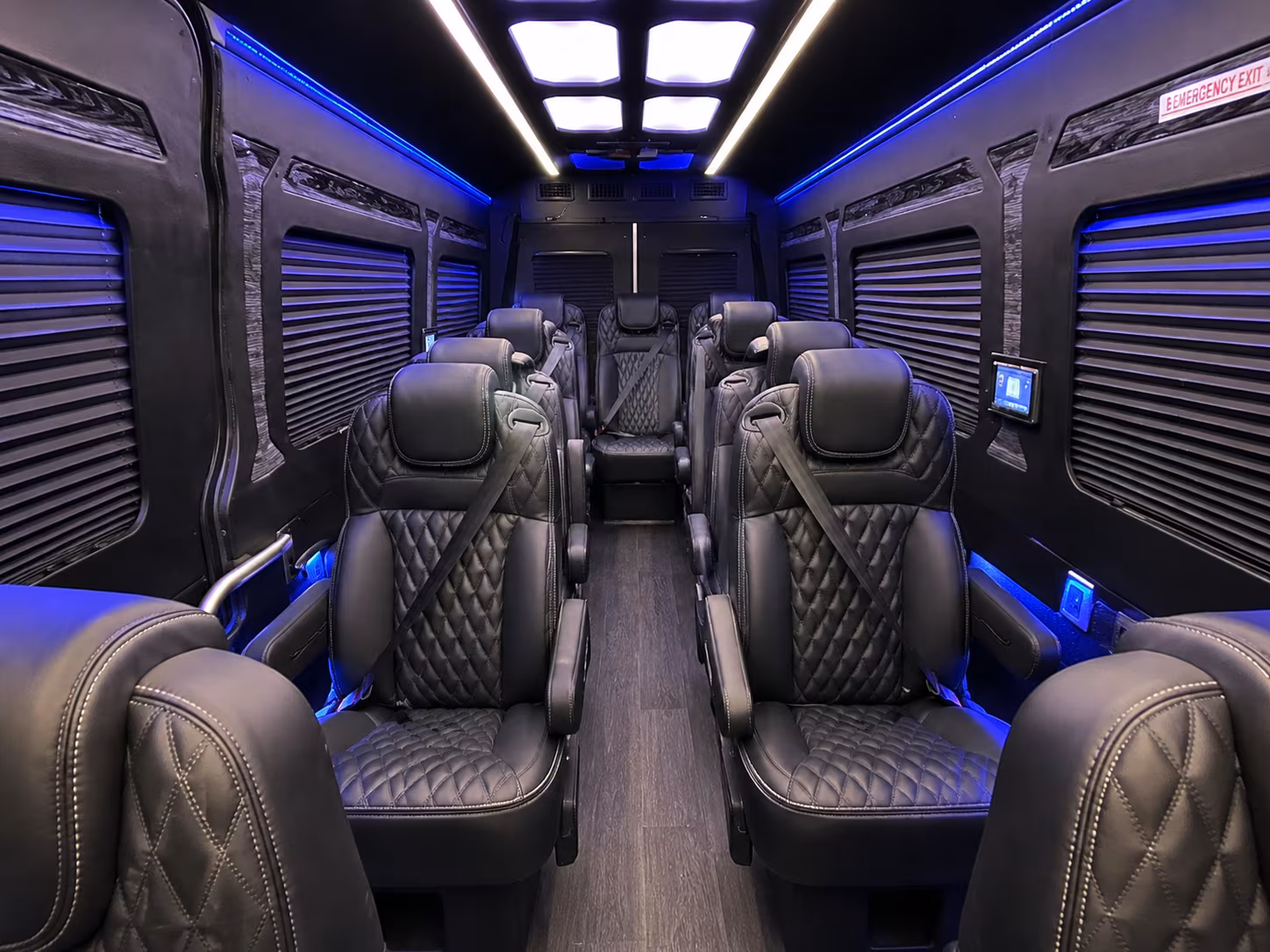 pueblo sprinter van with driver interior