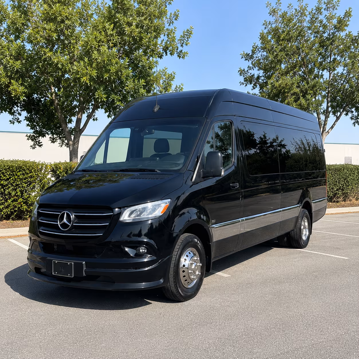 pueblo sprinter van with driver