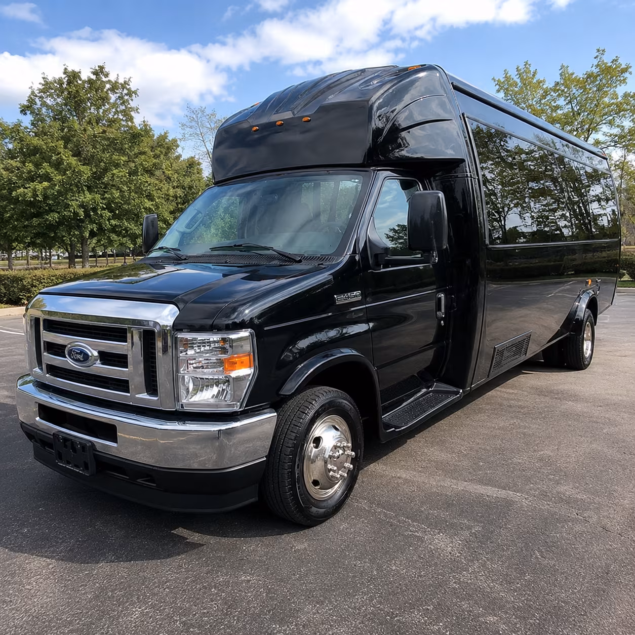 pueblo wedding party bus rental
