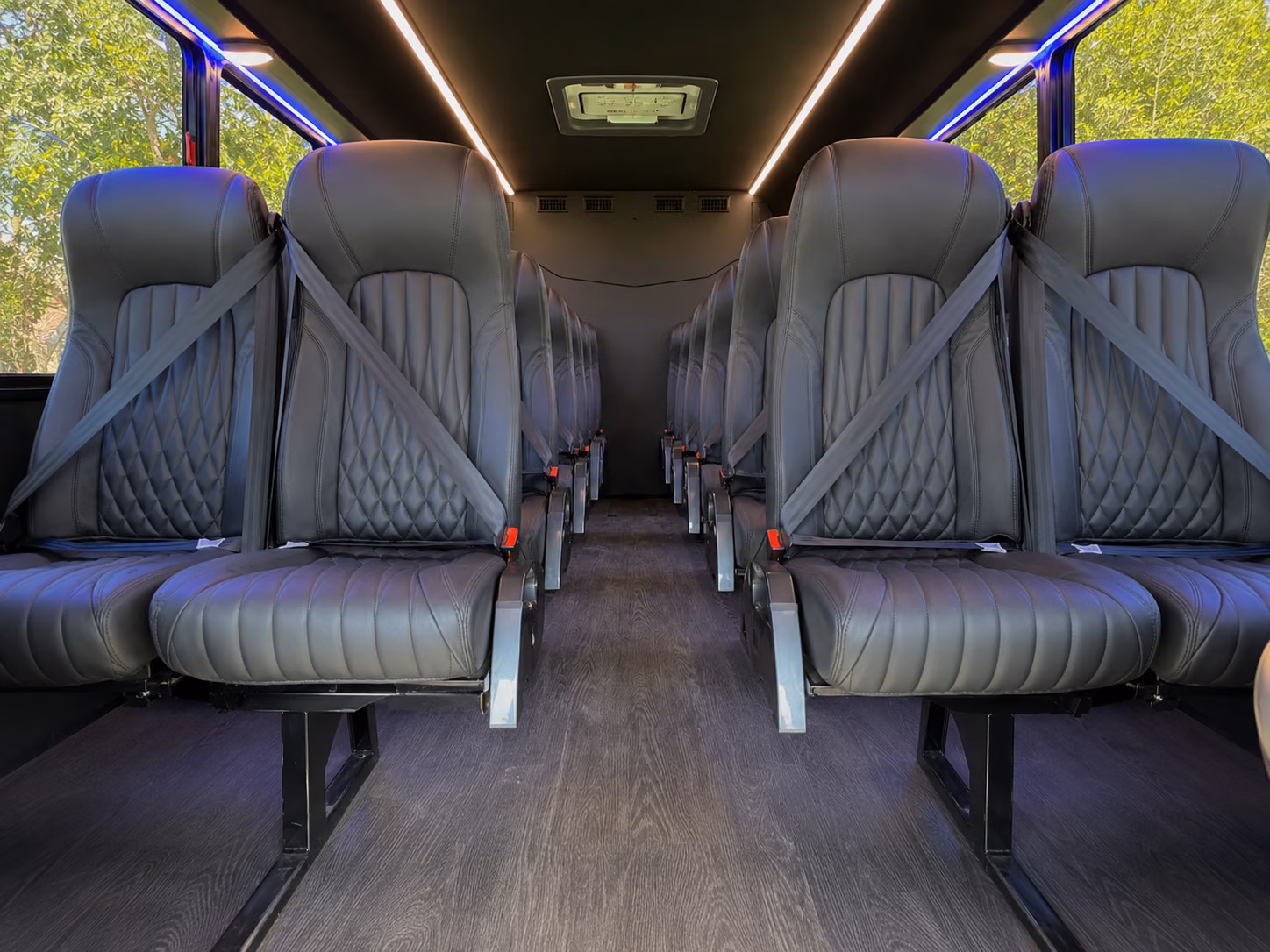 pueblo wedding transportation onboard seating