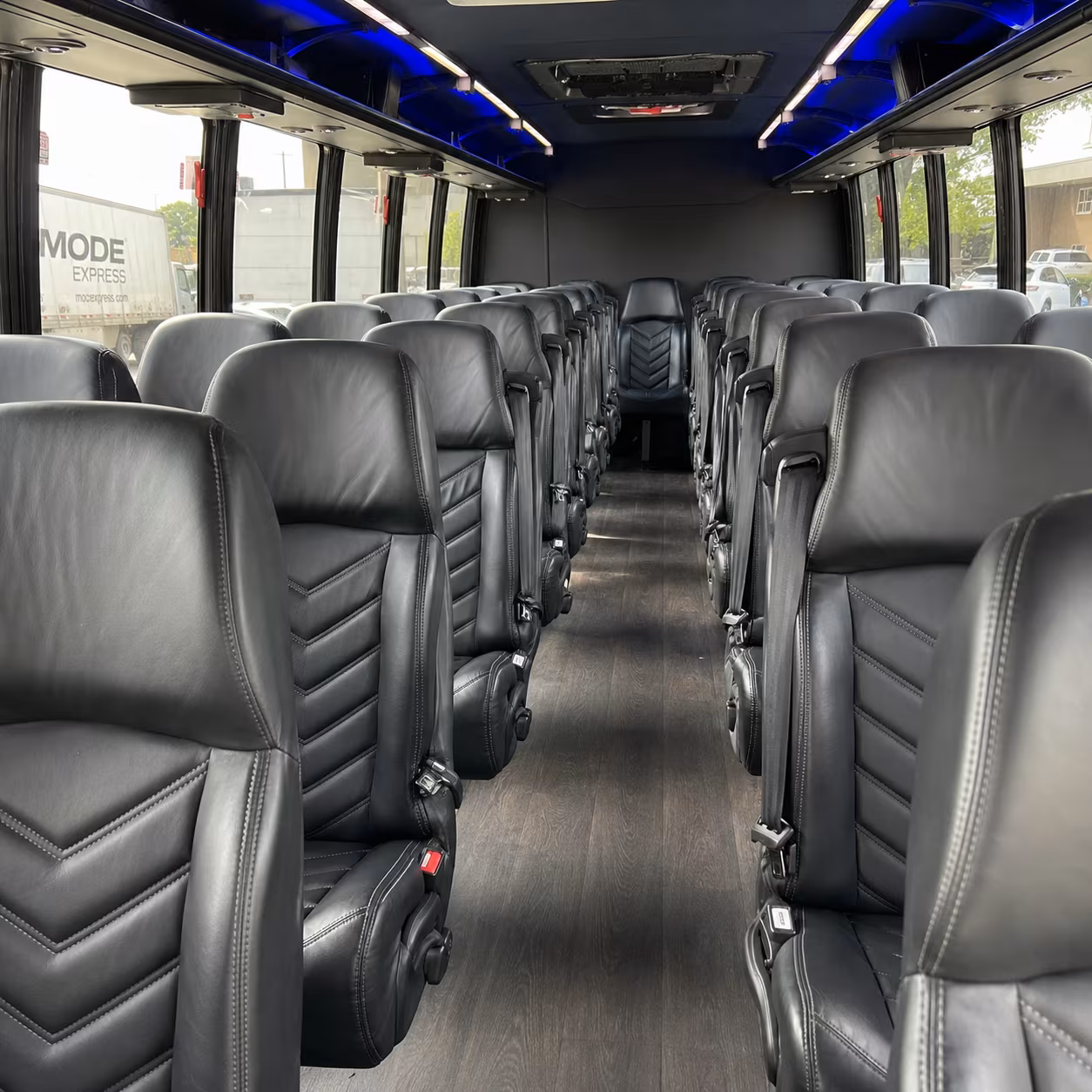 rehearsal dinner and multi day wedding weekend buses in pueblo